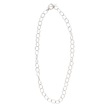 Load image into Gallery viewer, sterling silver oval necklace
