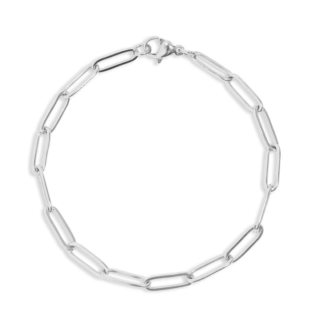 evelyn paperclip bracelet