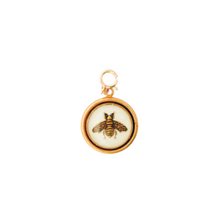 Load image into Gallery viewer, repurposed gucci bee charm

