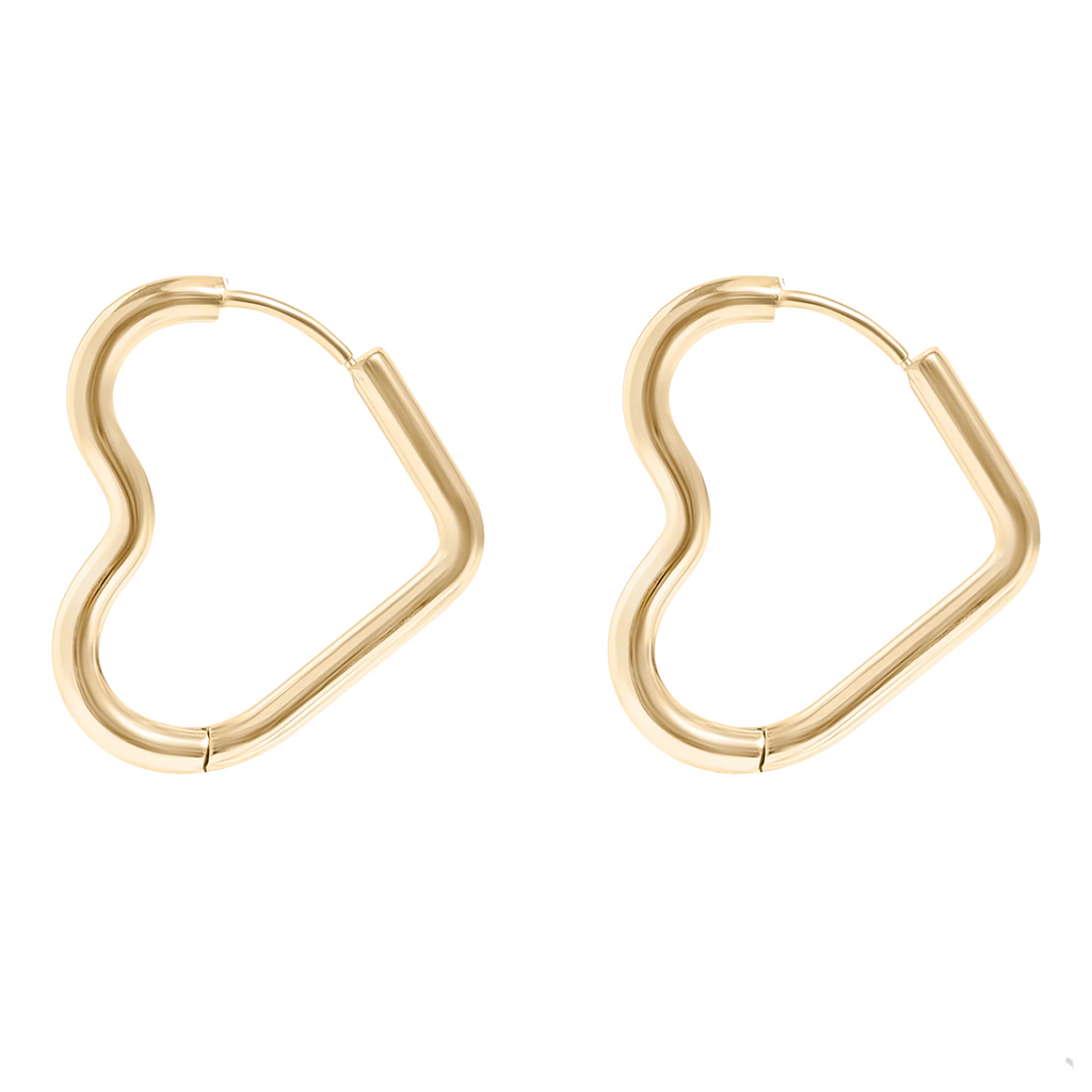 heart earrings