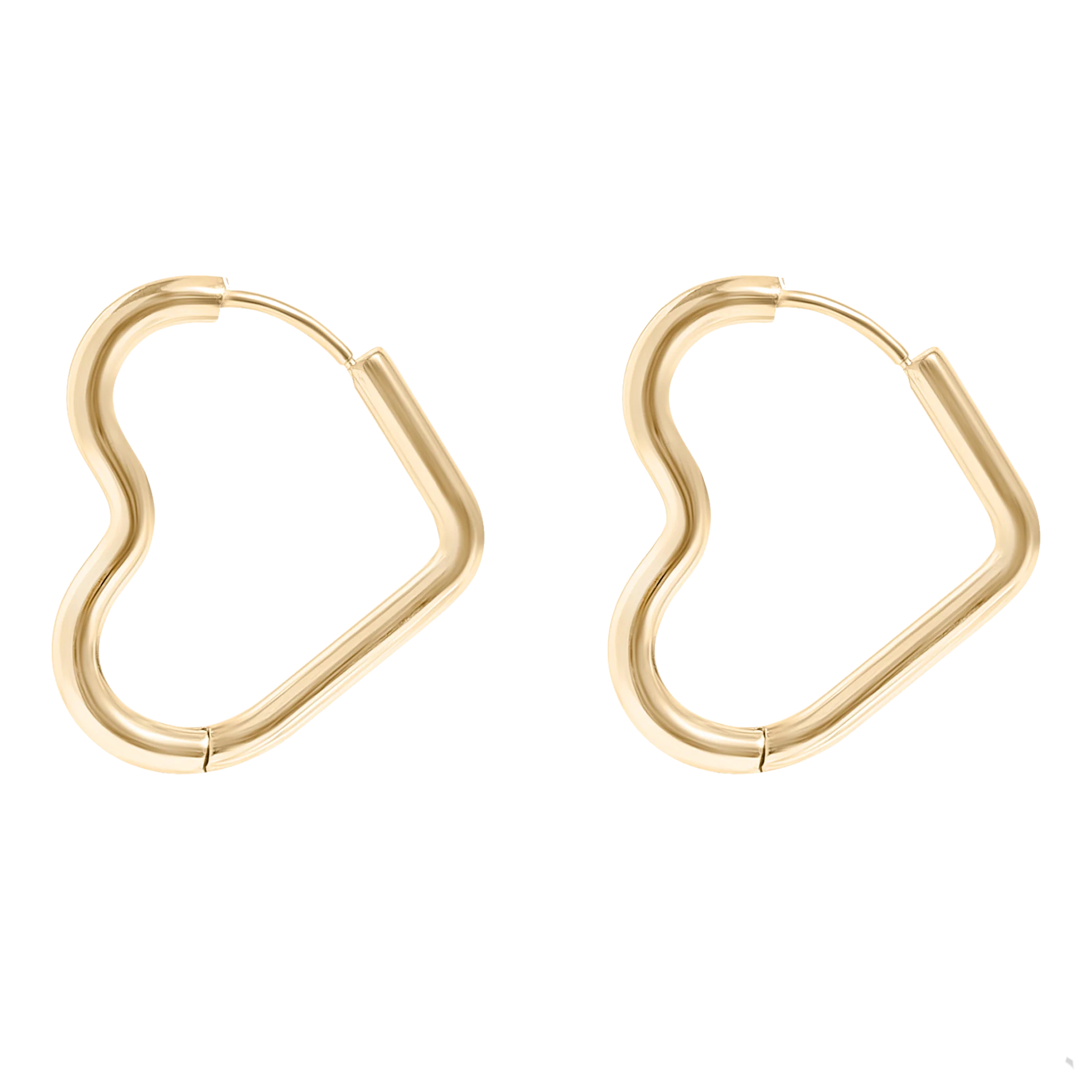 heart earrings