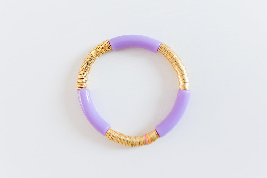 lundi gras bracelet stack