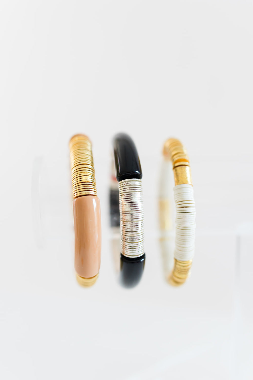 coffee break bracelet stack