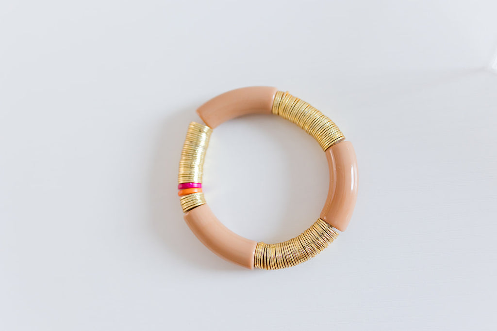 coffee break bracelet stack