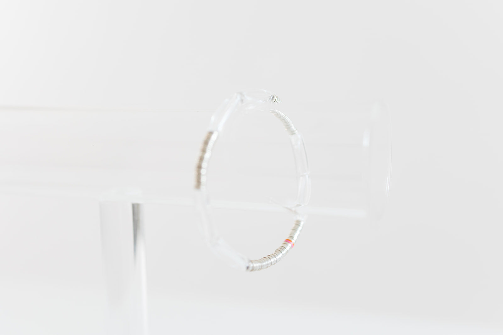 clear silver cleo, 4mm