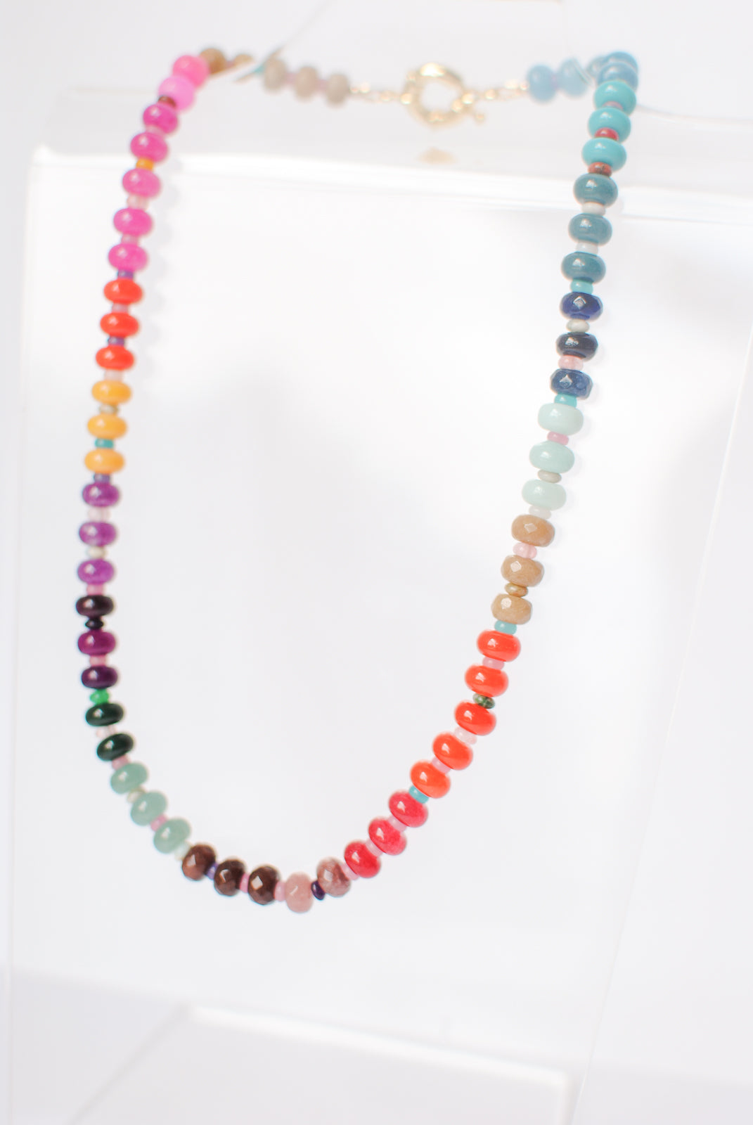 fall sunset necklace