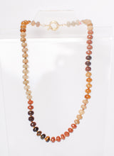 Load image into Gallery viewer, shades of brown necklace
