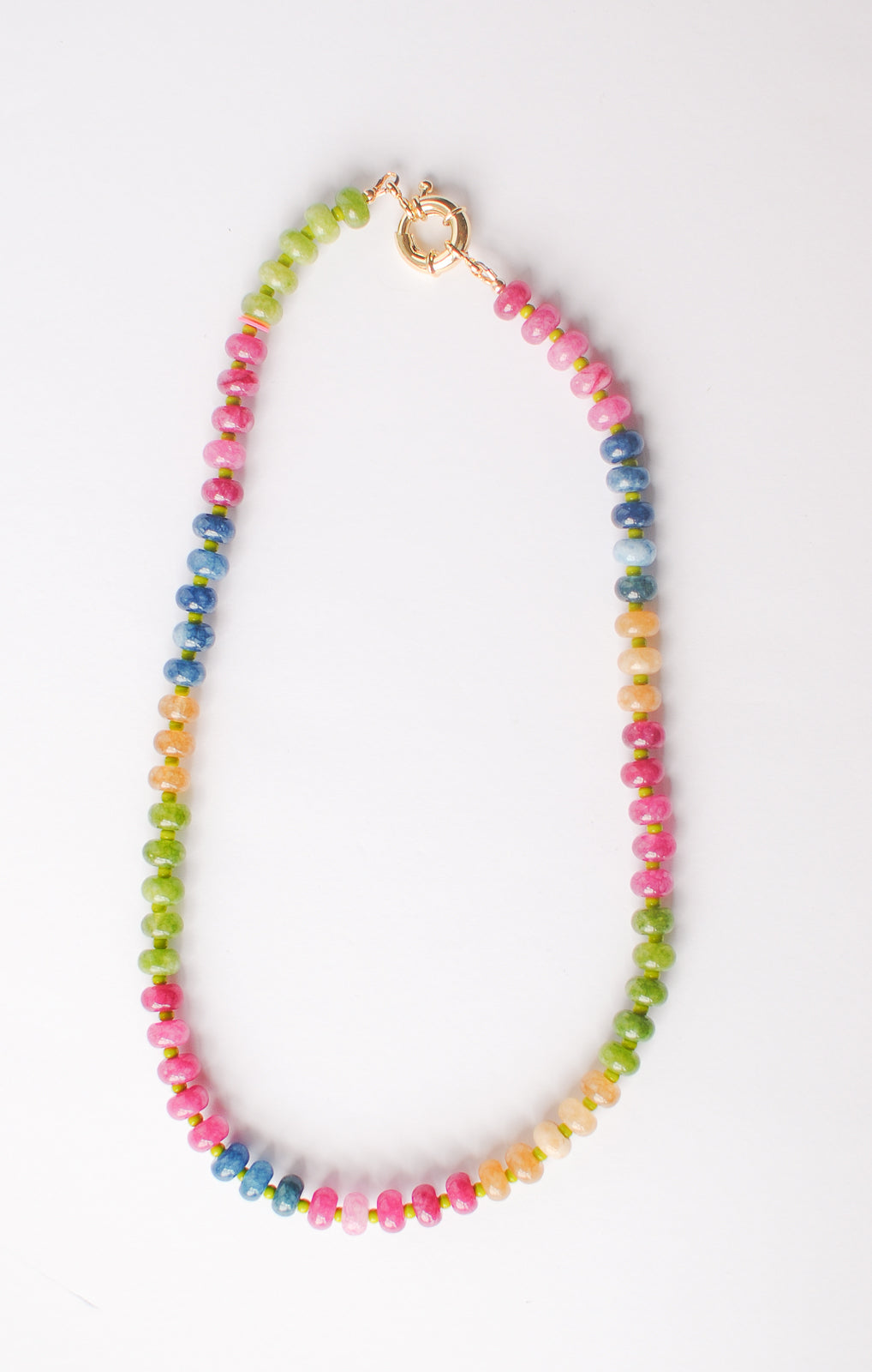 fall flowers necklace