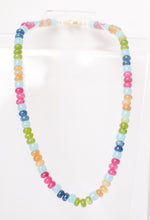 Load image into Gallery viewer, fall flowers necklace

