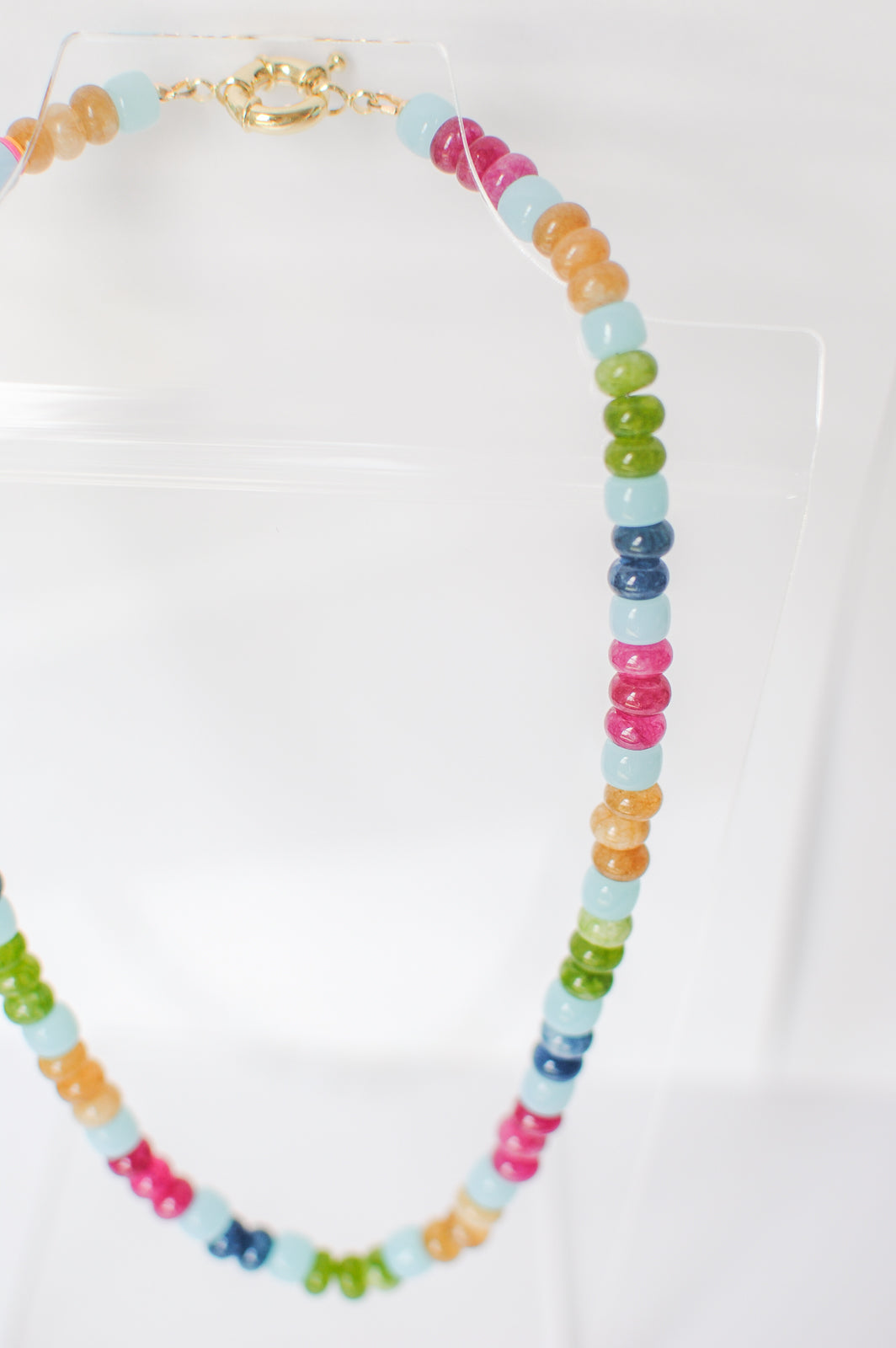 fall flowers necklace