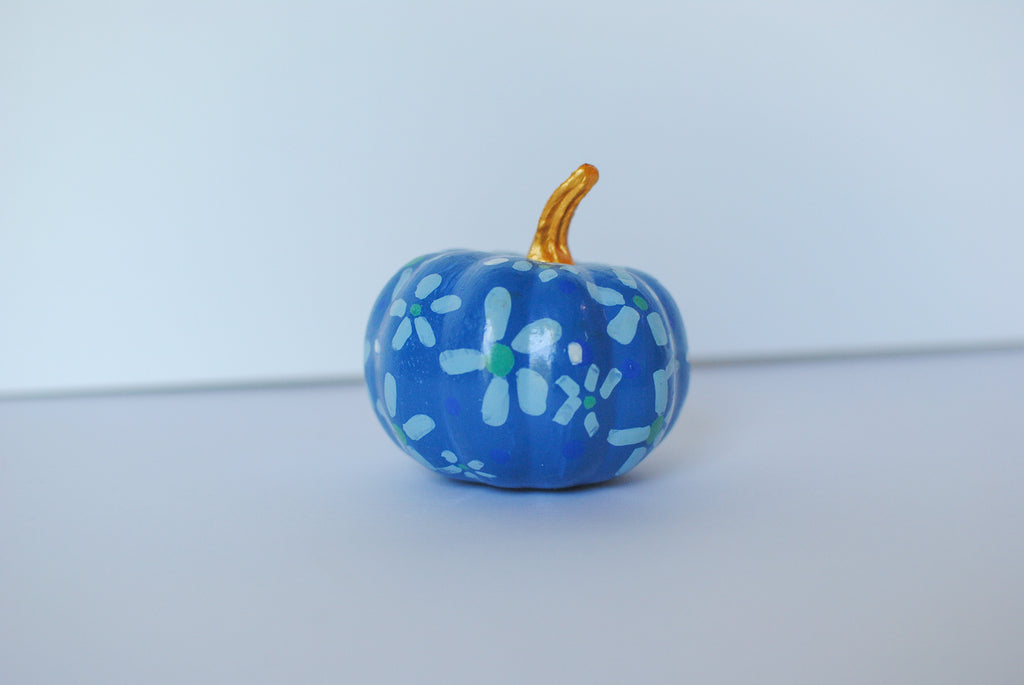 mini painted pumpkins