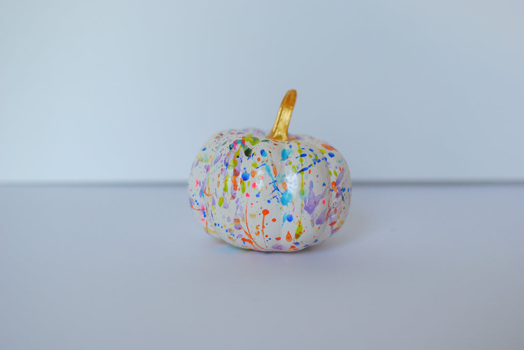 mini painted pumpkins