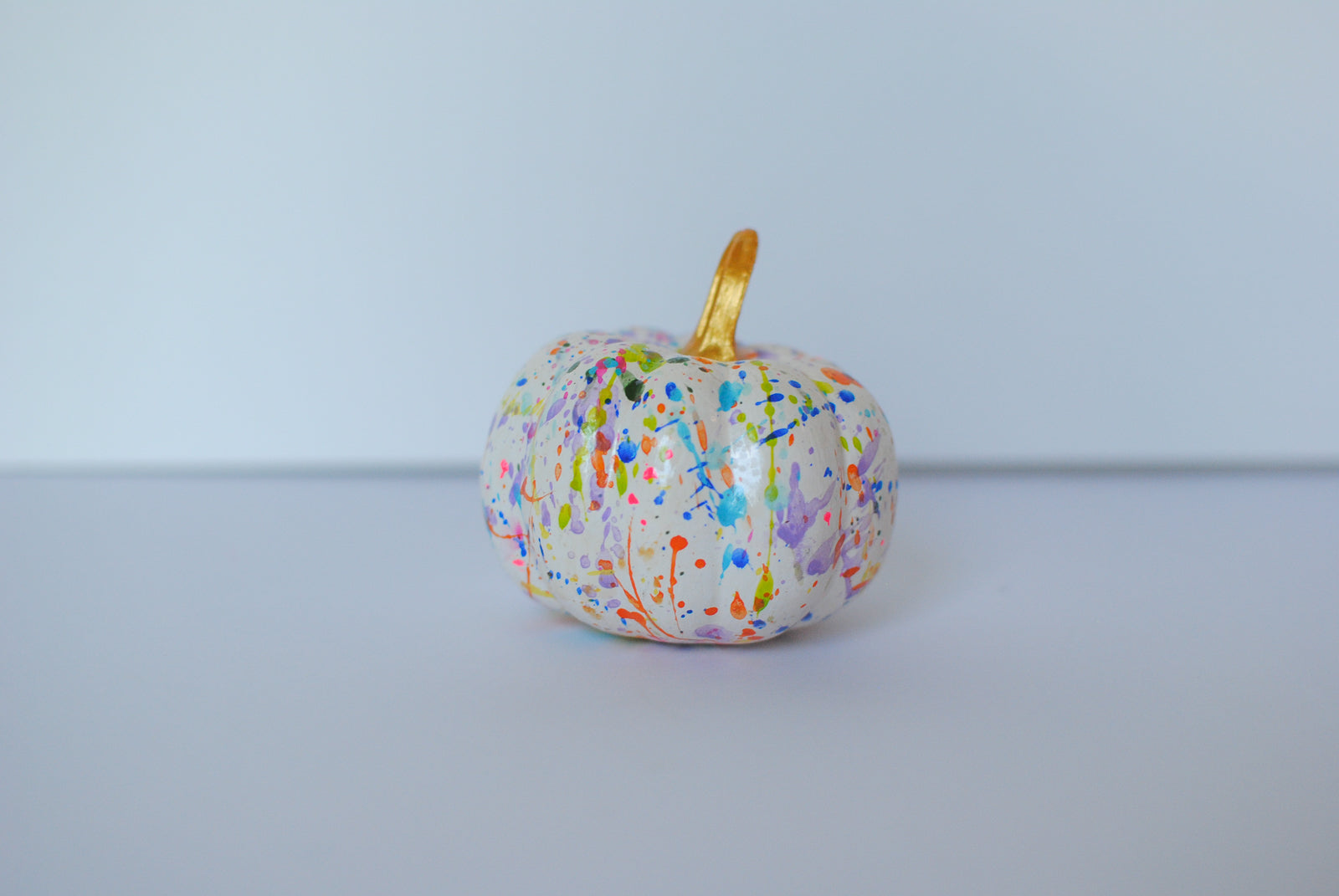 mini painted pumpkins