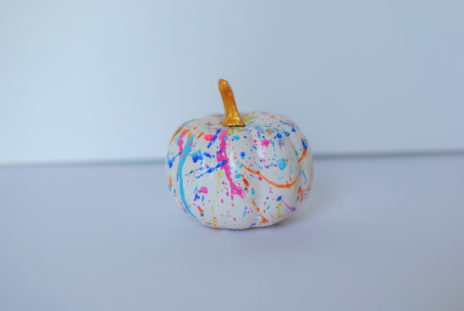 mini painted pumpkins