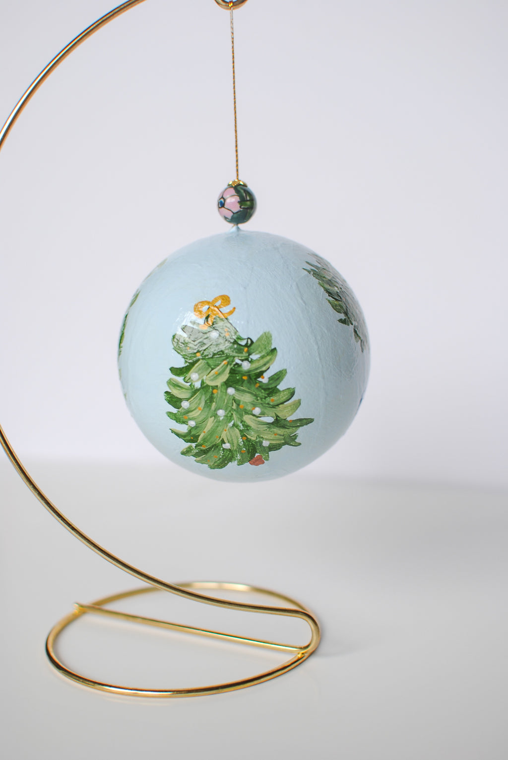 christmas greens ornament