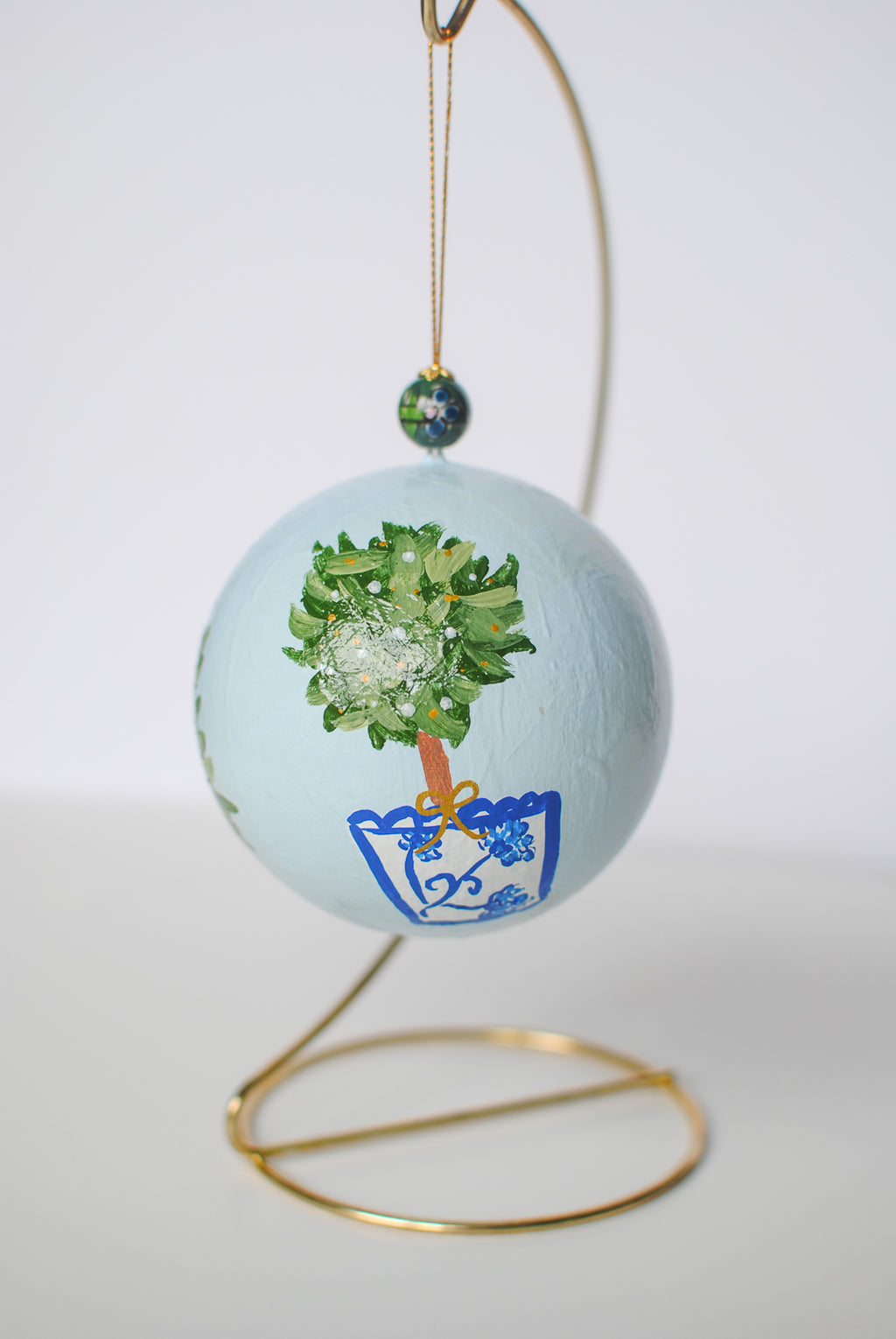 christmas greens ornament