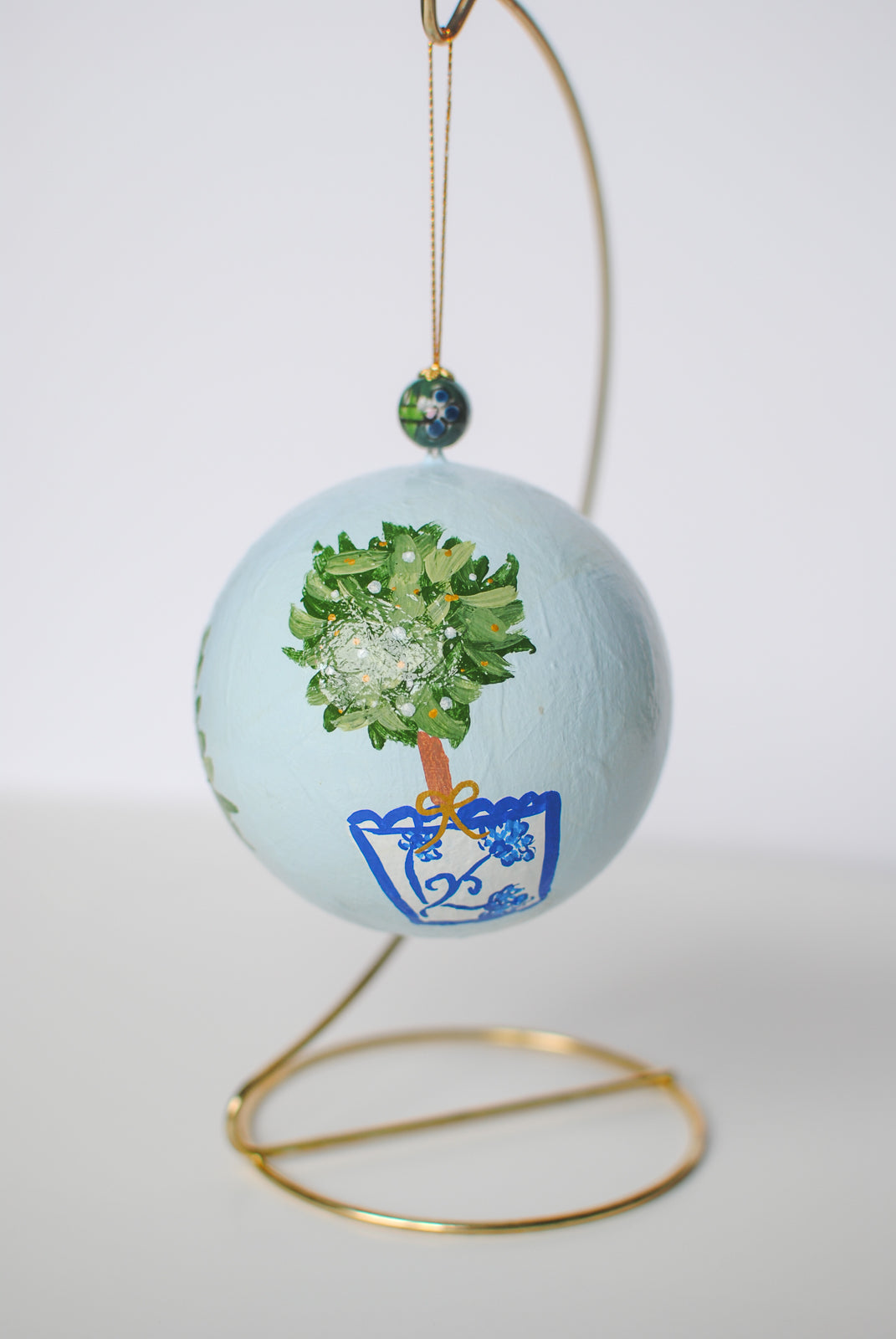 christmas greens ornament