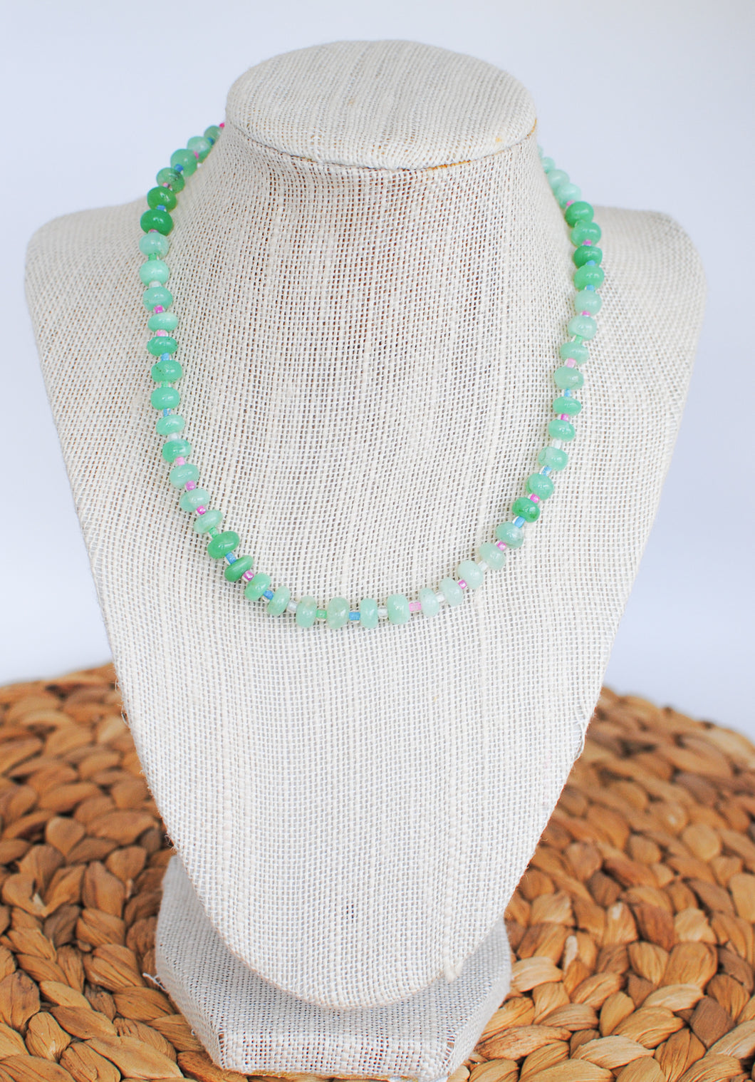 green chalcedony + pastels