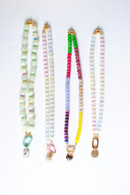 Load image into Gallery viewer, milky white gemstone + pastel rainbow
