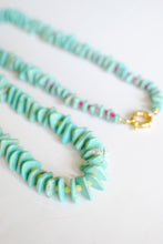 Load image into Gallery viewer, gradated turquoise bead necklace
