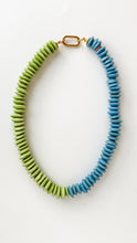 Load image into Gallery viewer, two-tone ashanti glass necklace
