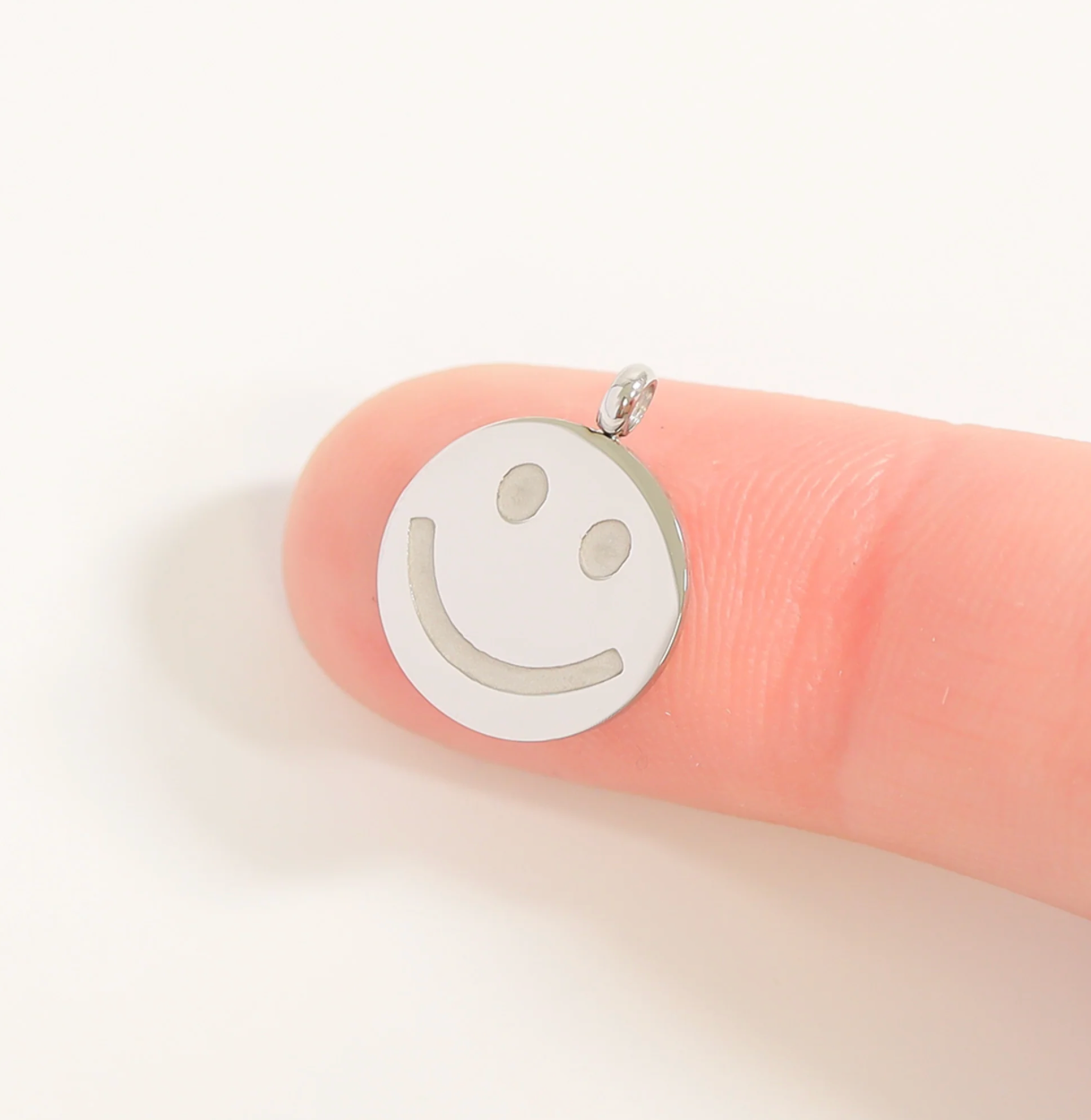 smiley face charm