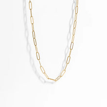 Load image into Gallery viewer, paperclip chain necklace
