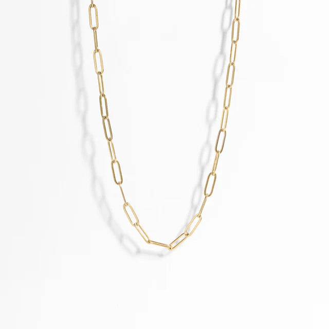 paperclip chain necklace