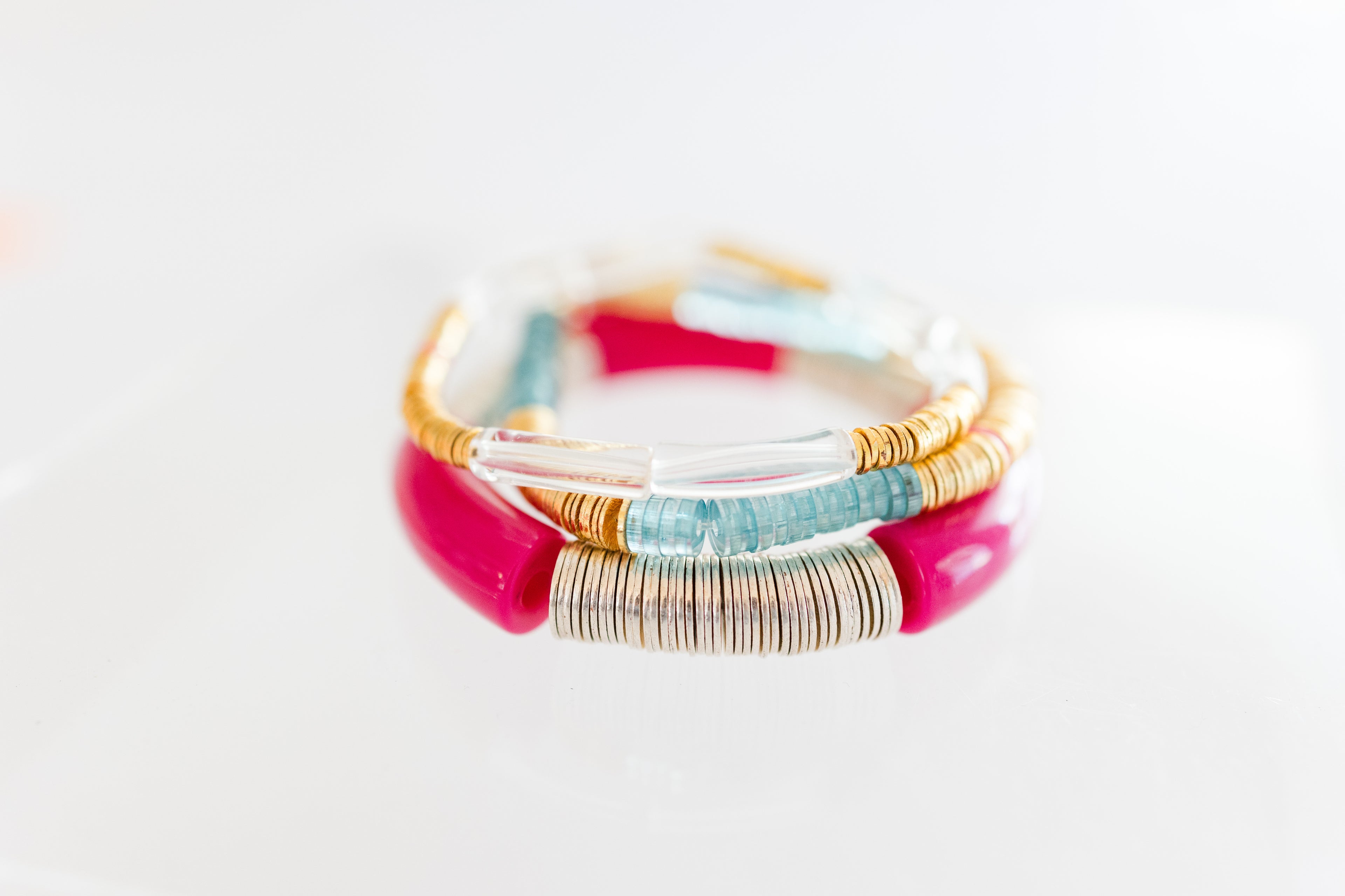 angelica bracelet stack