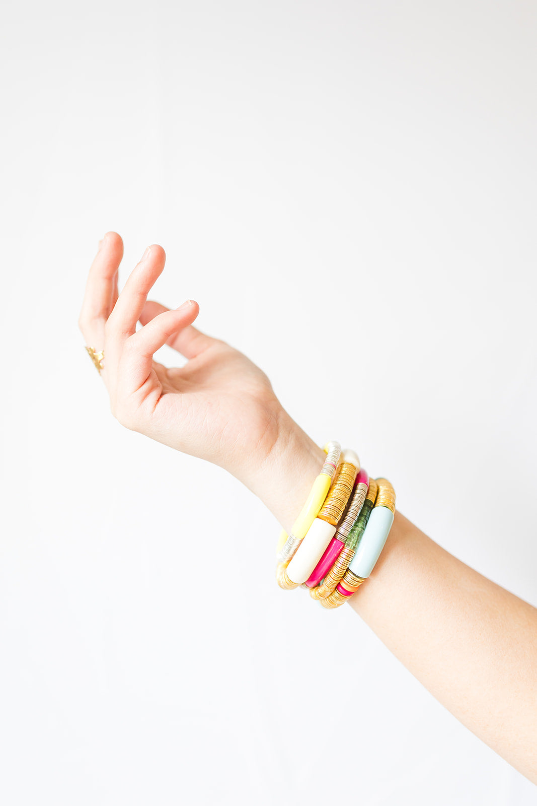 bora bora bracelet stack