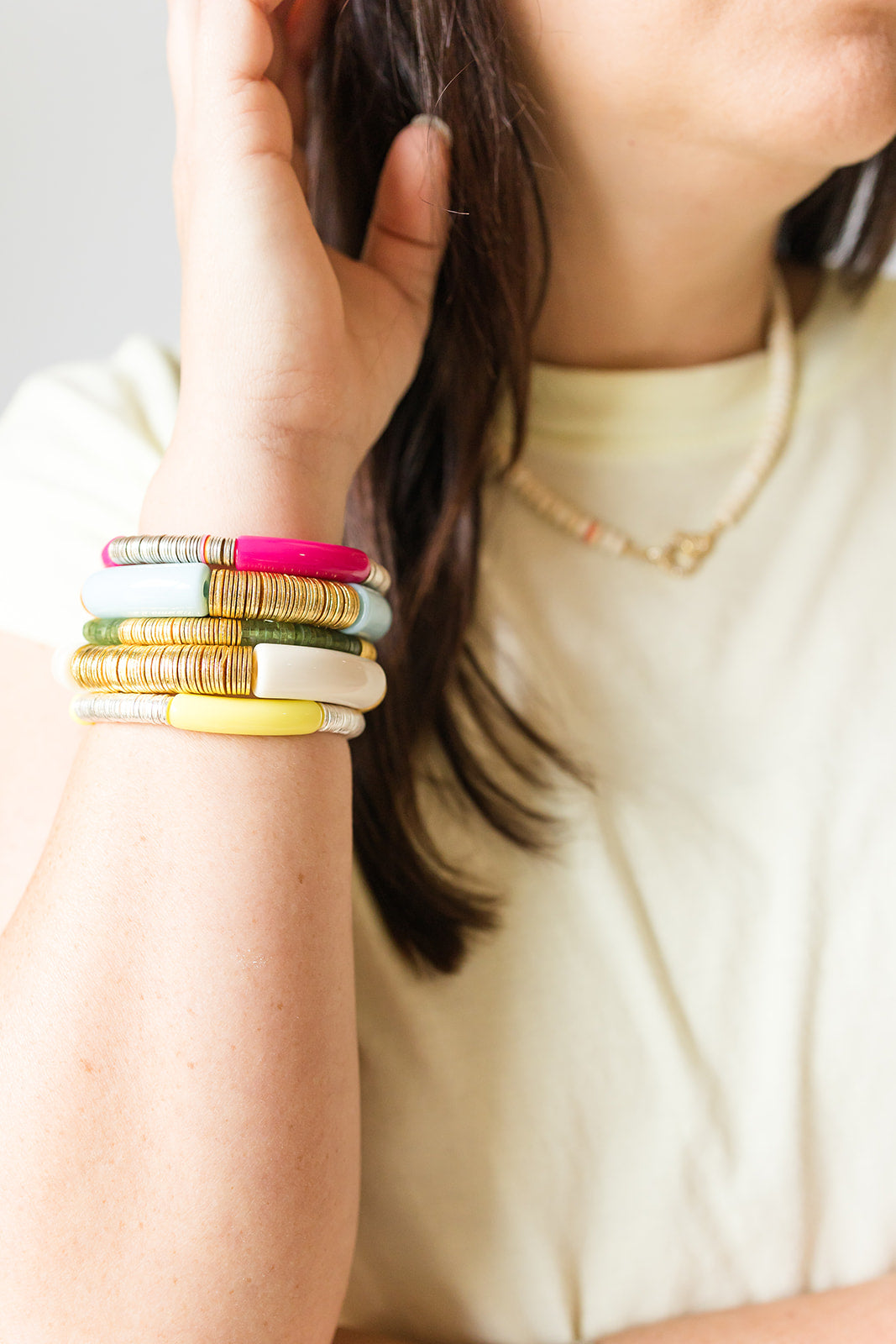 bora bora bracelet stack