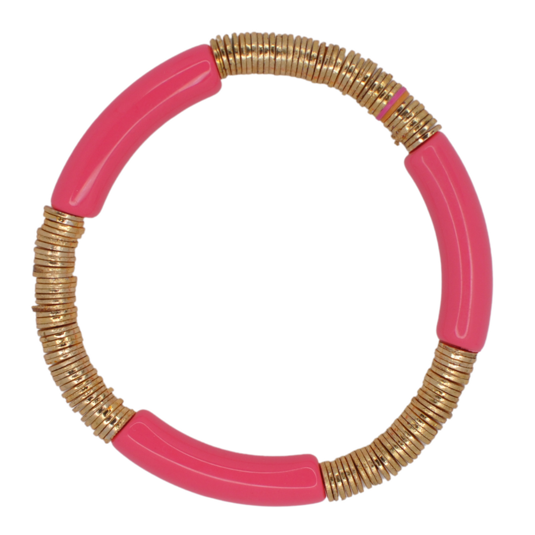 party pink gold cleo, 6mm
